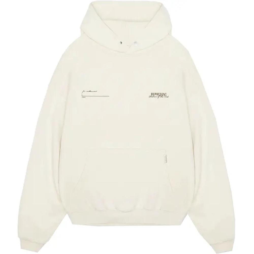 Represent Patrons of the Club White Hoodie